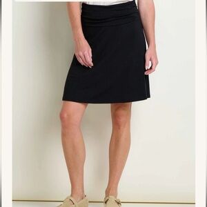 Toad&Co Black Chaka Skirt